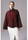 Burgundowa koszula damska do pracy Power Utility | Aleks Kaeber